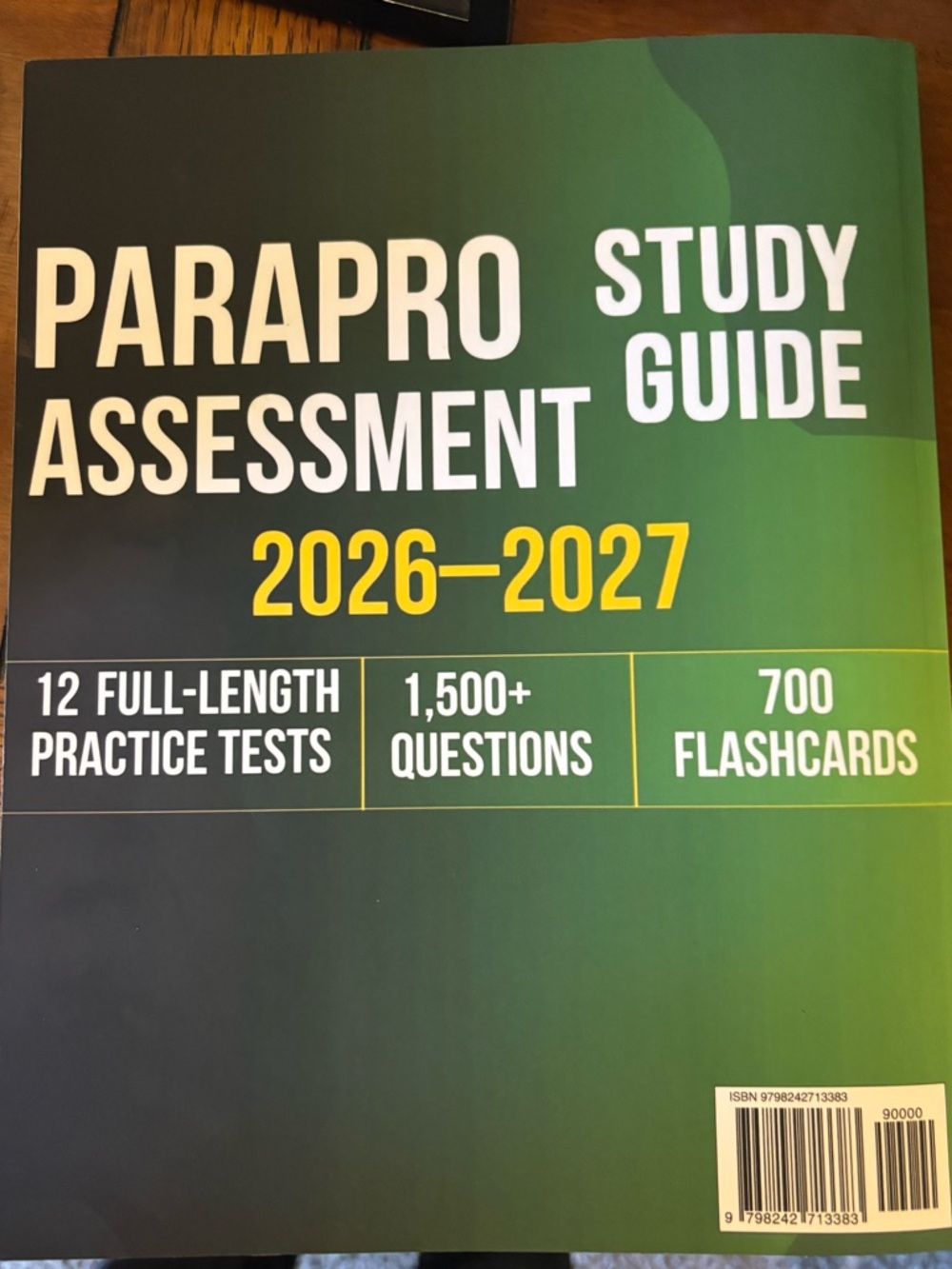Parapro Assessment Study Guide 2026-2027 - Green - Picture 3 of 4